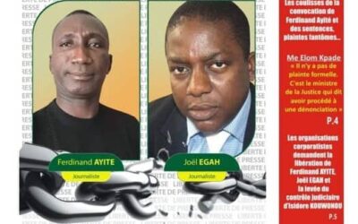 TOGO : DIFFICILE FIN D’ANNÉE POUR LES TOGOLAIS. GARDE À VUE, MANDAT DE DÉPÔT, CONTRÔLE JUDICIAIRE, ARRESTATIONS