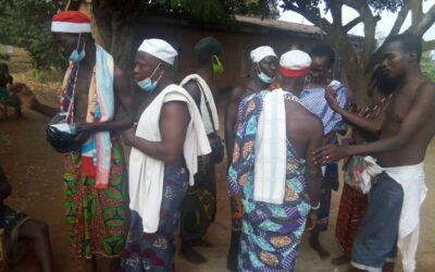 TOGO : FÊTE TRADITIONNELLE VODOU/ VO-KOUTIMÉ VIBRE ACTUELLEMENT AU SON DU CULTE VODOU EN HONNEUR À LA TRADITION ANCESTRALE