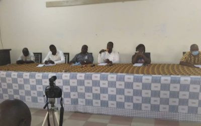 LE FRONT CITOYEN TOGO DÉBOUT ET AFFILIÉS DEMANDENT LE LEVÉE DES INTERDITS LIÉS À LA COVID-19 ET ANNONCENT UNE MANIFESTATION PUBLIQUE COURANT AVRIL PROCHAIN