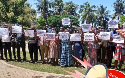 VAGUE D’INDIGNATION AU SEIN DU COVISCA EN SYNERGIE AVEC LES VICTIMES DES SOCIÉTÉS DE TRADING AU TOGO