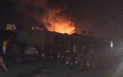 REPRISE DU DELUGE DE FEU SUR NOS PRINCIPAUX MARCHÉS. LE MARCHÉ D’AHANOUKOPÉ EN FEU 0h30