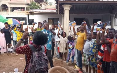 L’ASSOCIATION » UNION FAIT LA FORCE TOGO » CELEBRE LA PÂQUE AVEC SES ENFANTS