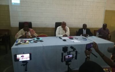 QUATRE IMPORTANTE TYPOLOGIE D’INFORMATION AU MENU DE LA CONFÉRENCE DE PRESSE DU MAIRE DE LA COMMUNE DU GOLFE 4 TENUE À LOMÉ