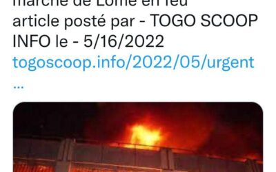 TOGO : APRÈS L’ATTAQUE TERRORISTE DE KPENDJAL, RETOUR DU DELUGE DE FEU ?