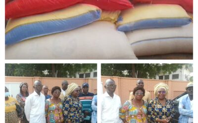 TOGO : LA DYNAMIQUE MONSEIGNEUR KPODZRO (DMK) SE SOUVIENT ET APPORTE SES DONS AUX PRISONNIERS INTERNÉS À LA PRISON CIVILE DE LOMÉ (PCL)