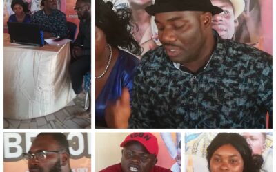 LE GROUPE CINÉMATOGRAPHIQUE DÉNOMMÉ « ADJAVIWO CINÉ CLUB » A PRÉSENTÉ SON PRÉMIER FILM DÉNOMMÉ « ADJAVIWO GBENONO » 100% EN LANGUE ADJA À LA PRESSE