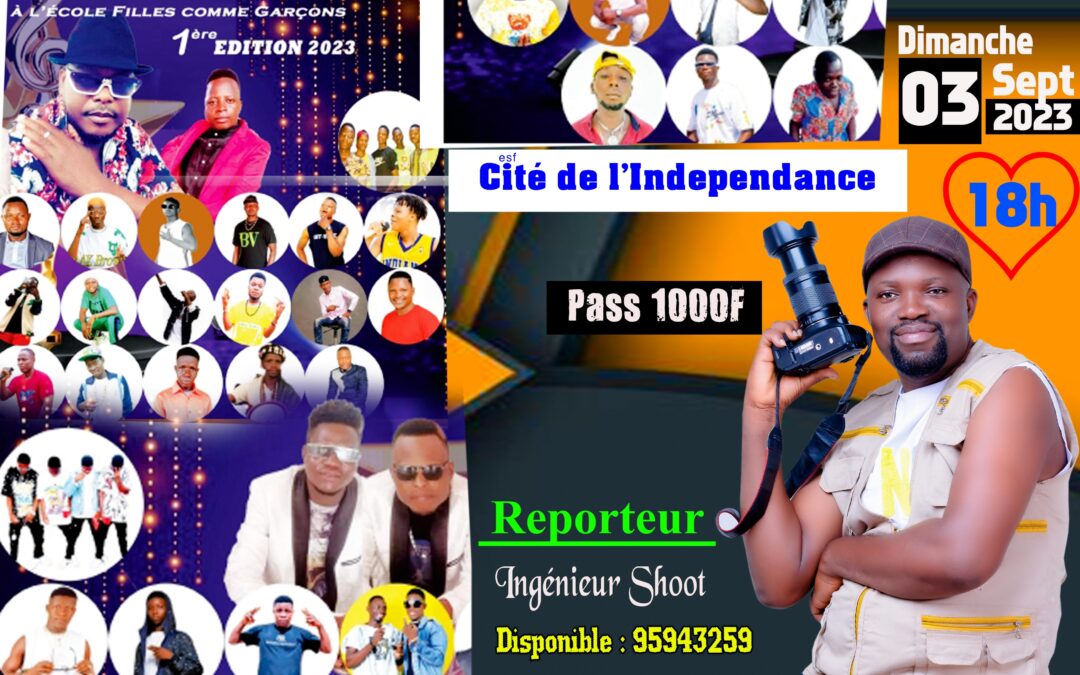 ADJA MUSIC AWARD, LE JOUR TANT ATTENDU EST ARRIVÉ. DIMANCHE 3 SEPTEMBRE 2023 À L&rsquo;HÔTEL DE L&rsquo;INDÉPENDANCE À AZOVÉ AU BÉNIN