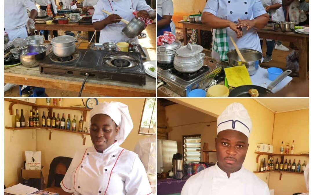 LES ÉTUDIANTS DE L&rsquo;ÉCOLE DE FORMATION PROFESSIONNELLE HÔTELIÈRE LE « ROCHER » PRÉSENTÉS À L&rsquo;EXAMEN NATIONAL DU CFA SESSION 2023 EN CUISINE ET PÂTISSERIE