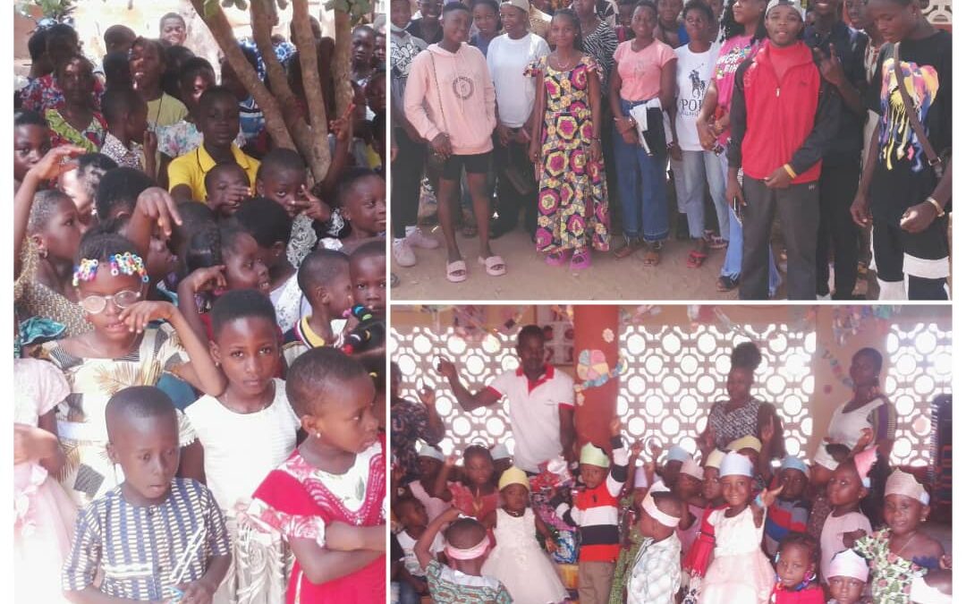 FÊTES DE FIN D&rsquo;ANNÉE COUPLÉES DE NOËL : L&rsquo;ASSOCIATION « UNION FAIT LA FORCE TOGO » COMBLE LES ÉLÈVES DU COMPLEXE SCOLAIRE CANDIDE D&rsquo;AKATO DE JOUETS ET DIVERSES CONGRATULATIONS