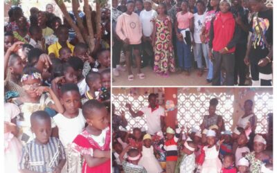 FÊTES DE FIN D&rsquo;ANNÉE COUPLÉES DE NOËL : L&rsquo;ASSOCIATION « UNION FAIT LA FORCE TOGO » COMBLE LES ÉLÈVES DU COMPLEXE SCOLAIRE CANDIDE D&rsquo;AKATO DE JOUETS ET DIVERSES CONGRATULATIONS