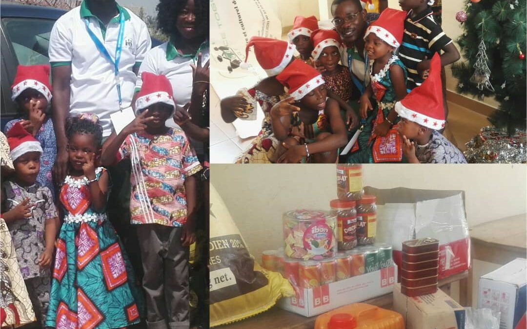 L&rsquo;ASSOCIATION « UNION FAIT LA FORCE TOGO » SOULAGE L&rsquo;ORPHELINAT « REINE DES ENFANTS » DE LANKOUVI (GOLFE 7) POUR LES FÊTES DE FIN D&rsquo;ANNÉE