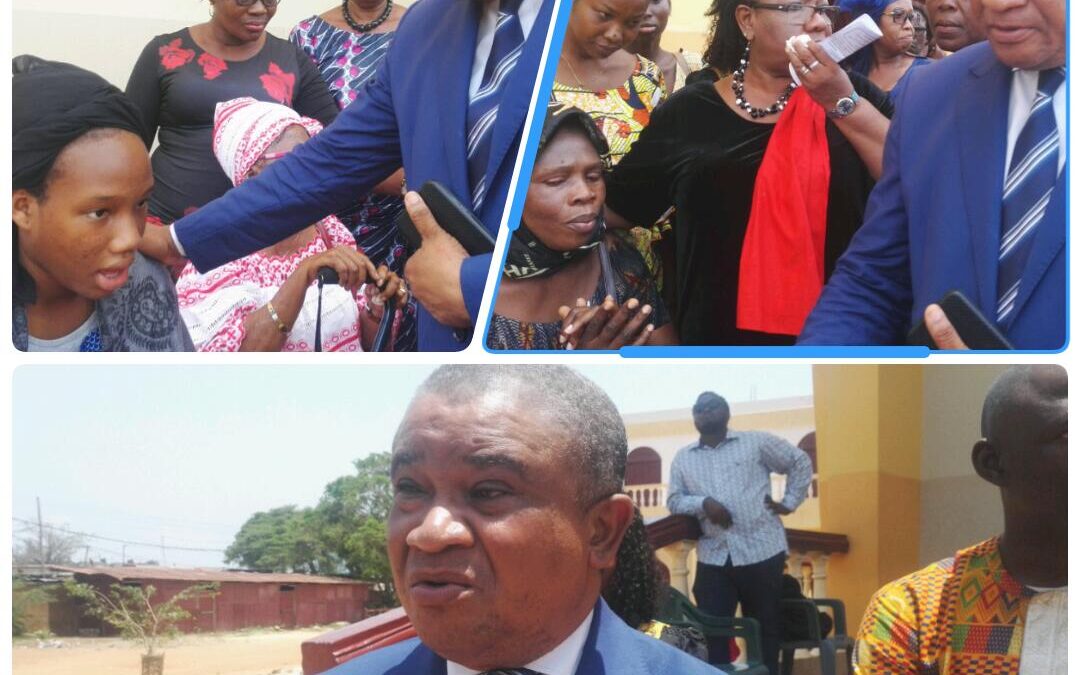 TOGO / SOCIÉTÉ : Dr Georges WILLIAM -KOUESSAN PRÉSIDENT DU PARTI  A PRIS PART À LA MESSE POUR LE REPOS DE L&rsquo;ÂME DU DÉFUNT IMAD ASSASSINÉ DANS UNE AFFAIRE D&rsquo;IPHONE À LOMÉ.