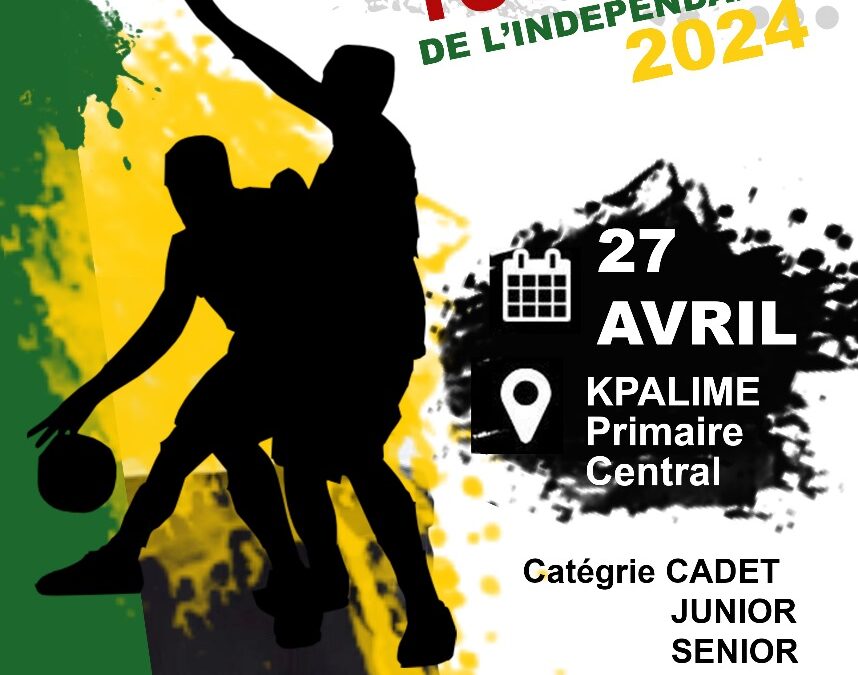 le Centre de Basket ball de Kpalime (CBK ) et RAF Basket EVent organise un tournoi de Basket ball 🏀 de l indépendance