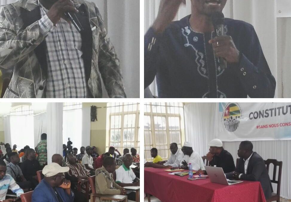 TOGO : VERS UNE REMOBILISATION DES FORCES DE L&rsquo;OPPOSITION AUTOUR DU FRONT « TOUCHE PAS À MA CONSTITUTION » ?