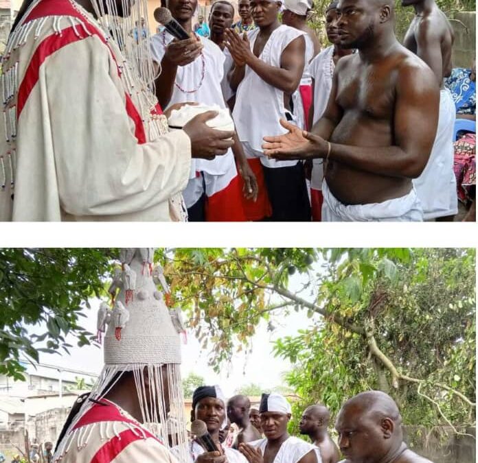 ÉLÉVATION SPIRITUELLE : TOGBUI PÉPÉ ET TOGBUI SIKA ÉLEVÉS À LA CONFRÉRIE LOGBOLOSÉ AU BENIN