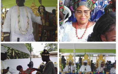 SON ÉMINENCE TOGBUI Dr WOLAKO YAO FELIX EKÉ – METOHO PRÉSENTÉ À SES ADMINISTRÉS ET PREND FONCTION OFFICIELLEMENT.