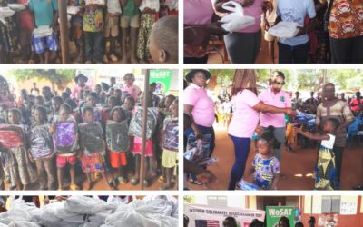 *WOMEN SOLIDARITY ASSOCIATION OF TOGO (WO.S.A.T) EMBAUME LES COEURS DE 468 ÉLÈVES DE L’ECOLE PRIMAIRE PUBLIQUE DE TCHÉKPO-DÉDÉKPOÉ AVEC DES KITS SCOLAIRES*