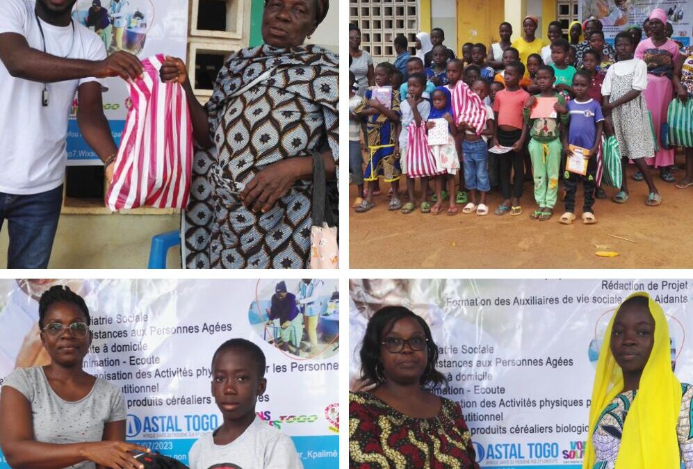 *L&rsquo;ONG AGIS TOGO FAIT DON DES FOURNITURES SCOLAIRES AUX ÉLÈVES À L&rsquo;ORÉE DE LA NOUVELLE RENTRÉE ACCADÉMIQUE AU TOGO*