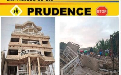 EFFONDREMENT D’UN IMMEUBLE À 4 ETAGES À LOMÉ : L’ASSOCIATION MAYI MAGBO DÉ-DIÉ FAIT LE POINT ET EXHORTE