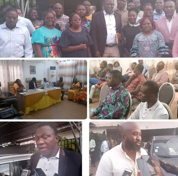 GOLFE 2/RENCONTRE AVEC LES ÉTABLISSEMENTS HÔTELIERS DE LA COMMUNE AVEC LE MAIRE EDOH KOMI. ÉCOUTE, PROPOSITION ET RASSURANCE