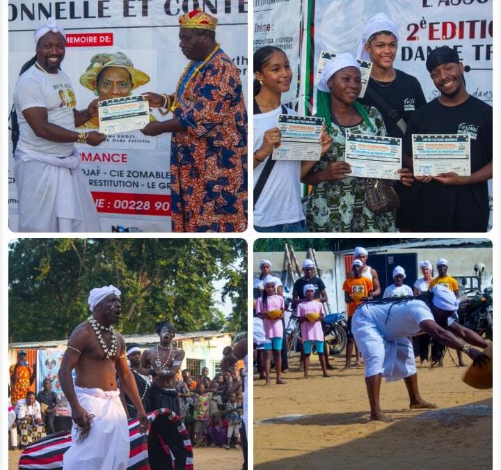 TOGO/ LACS 3 : 2 ème ÉDITION DU FESTIVAL CULTUREL INTERNATIONAL MIADENU À KPESSI. DEUX FIGURES EMBLÉMATIQUES DE LA DANSE HONORÉES