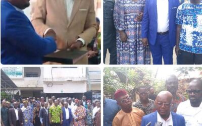GOLFE 2 : PASTEUR EDOH KOMI MAIRE INTÉRIMAIRE PASSE LA MAIN AU NOUVEAU MAIRE KONOU NUKAFU