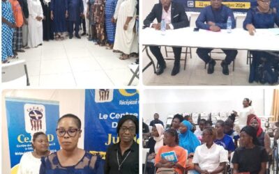 LE CENTRE DES FEMMES D’APPUI À LA DÉCENTRALISATION (CeFAD) FORMENT LES FEMMES À LA DIGITALISATION ET AU DÉVELOPPEMENT DURABLE À LOMÉ.