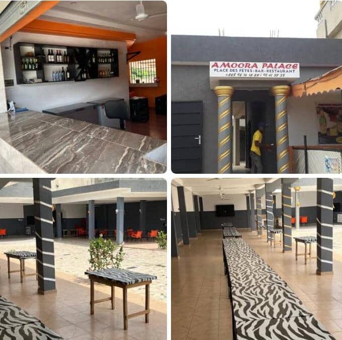 SEGBÉ AKATO : OUVERTURE DU BAR RESTAURANT ET PLACE DES FÊTES AMOORA