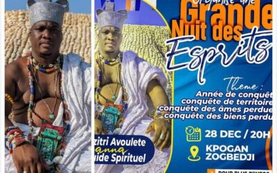 GRANDE NUIT DES ESPRITS ÉDITION 2024 : TOGBÉ DENSUSI DZITRI AVOULÉTÉ DAYANNA PROMET DES BÉNÉDICTIONS