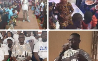 LE PDG DU GROUPE G FASHION, GÉRALD AKLIKOKOU CONGRATULE LES ENFANTS DE NOÉPÉ, AKÉPÉ, KOVIÉ… POUR UN NOËL INOUBLIABLE ET COMBLÉ