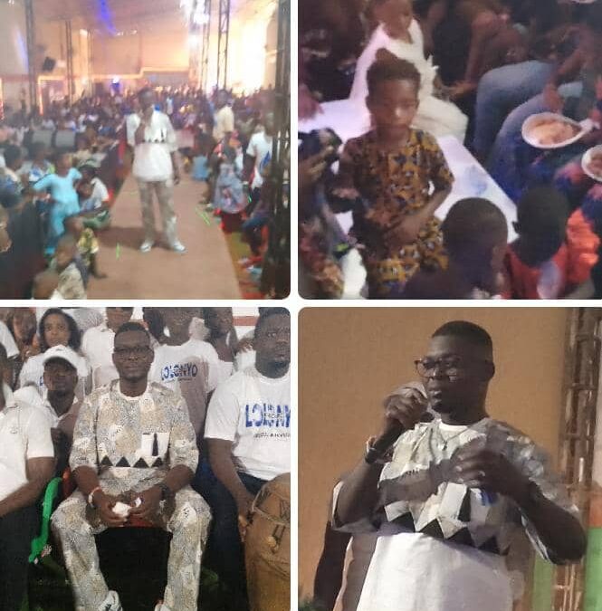 LE PDG DU GROUPE G FASHION, GÉRALD AKLIKOKOU CONGRATULE LES ENFANTS DE NOÉPÉ, AKÉPÉ, KOVIÉ… POUR UN NOËL INOUBLIABLE ET COMBLÉ