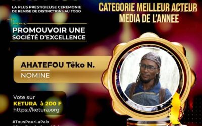 Soutenez le Travail Indispensable de Tesko Aristo Zowadan : Un Acteur Média Engagé parmi les Meilleurs Acteurs Médias de l’année pour la 7ème édition de TTI