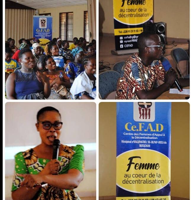 FEMMES TOGOLAISES ET DOCUMENTS D&rsquo;IDENTITÉ : L&rsquo;ASSOCIATION CeFAD MARQUE LE TERRAIN À L&rsquo;OCCASION DU 8 MARS