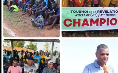 TOURNOI DE LA RÉVÉLATION – 10e ÉDITION À ATIKPAME DYNAMIC FC d’ATCHANDOME COURONNÉ CHAMPION DEVANT UN PUBLIC RECORD