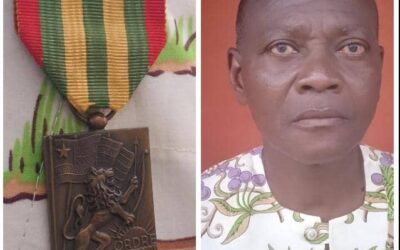 Francis Pedro AMUZUN, TÉMOIN VIVANT DE LA LUTTE POUR L’INDÉPENDANCE, HONORE LA MÉMOIRE DE SON PÈRE