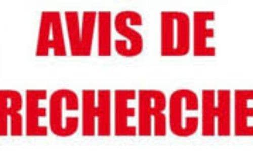 AVIS DE RECHERCHE