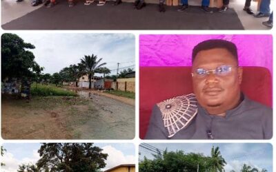 TOTSIVI GBLENKOMÉ : LE PRÉSIDENT DU CDQ, Dr BRUNO AKAKPOVI, SALUE LE LANCEMENT DU PROJET DE DRAINAGE DES EAUX