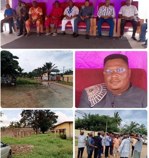 TOTSIVI GBLENKOMÉ : LE PRÉSIDENT DU CDQ, Dr BRUNO AKAKPOVI, SALUE LE LANCEMENT DU PROJET DE DRAINAGE DES EAUX