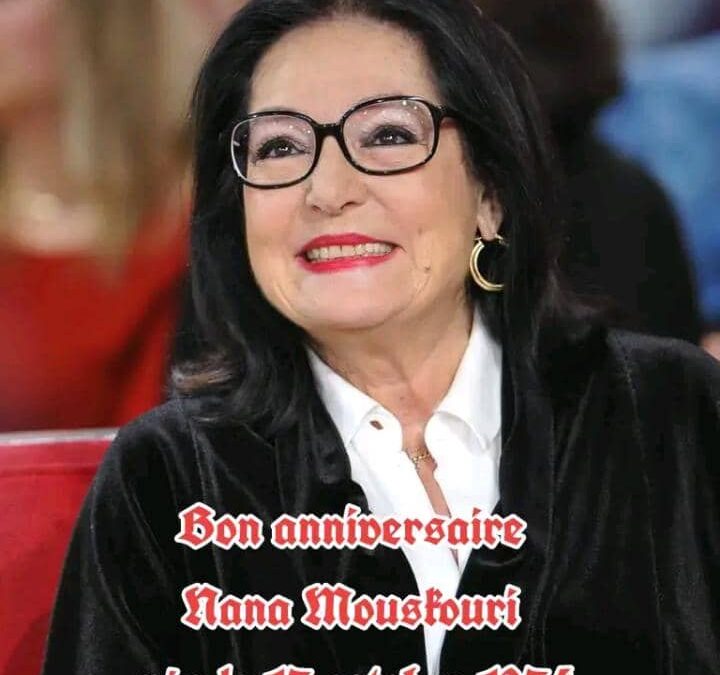 NANA MOUSKOURI CÉLÈBRE SES 91 ANS : UN ANNIVERSAIRE CHARGÉ D&rsquo;ÉMOTION ET DE RECONNAISSANCE