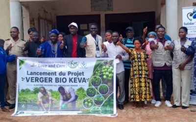 TOGO : LE VERGER BIO KEVA ALLIE ENVIRONNEMENT, SANTÉ ET DÉVELOPPEMENT COMMUNAUTAIRE À AGBÉLOUVÉ