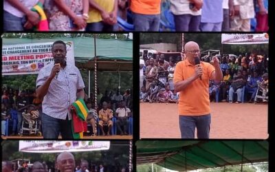 VOGAN : FORTE MOBILISATION DE L’OPPOSITION ET DE LA SOCIÉTÉ CIVILE CONTRE LA CINQUIÈME RÉPUBLIQUE