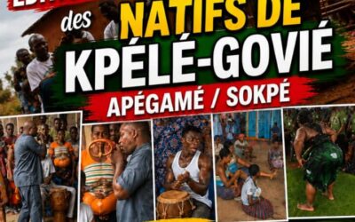 KPÉLÉ GOVIÉ APÉGAMÉ/SOKPÉ : LES FILLES ET FILS DE LA LOCALITÉ SE DONNENT RENDEZ-VOUS POUR LEURS PREMIÈRES GRANDES RETROUVAILLES
