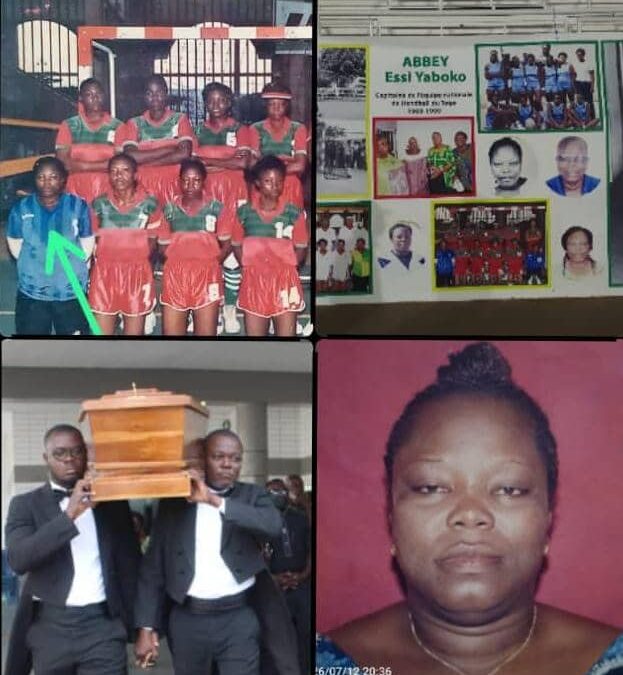 NÉCROLOGIE : LE HANDBALL TOGOLAIS EN DEUIL, YABOKO ABBEY, « LA LIONNE », CONDUITE À SA DERNIÈRE DEMEURE