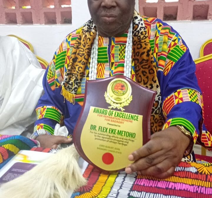 BADAGRY : DÈDÈ FÉLIX EKE-METOHO HONORÉ POUR UNE COMMUNICATION HISTORIQUE, LES CHEFS ANNONCENT LEUR VOLONTÉ DE VISITER LE TOGO