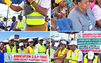TOGO /ENVIRONNEMENT : L’ASSOCIATION ZÉRO DÉCHET PLASTIQUE- TOGO (ZDP-TOGO) MOBILISE LES FEMMES DU MARCHÉ D’ATIKPODJI CONTRE LES SACHETS PLASTIQUES